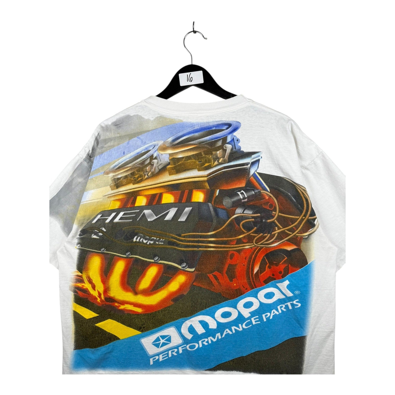Vintage Mopar Performance Parts HEMI Engine Racing T-Shirt