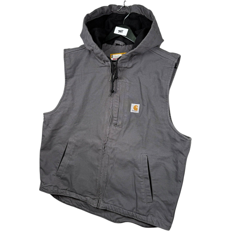 Vintage Carhartt Hooded Workwear Vest