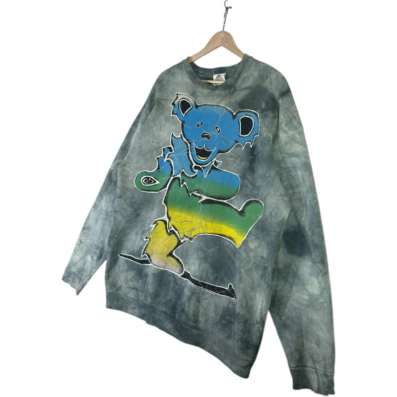 Vintage Grateful Dead Dancing Bear Tie-Dye Crewneck