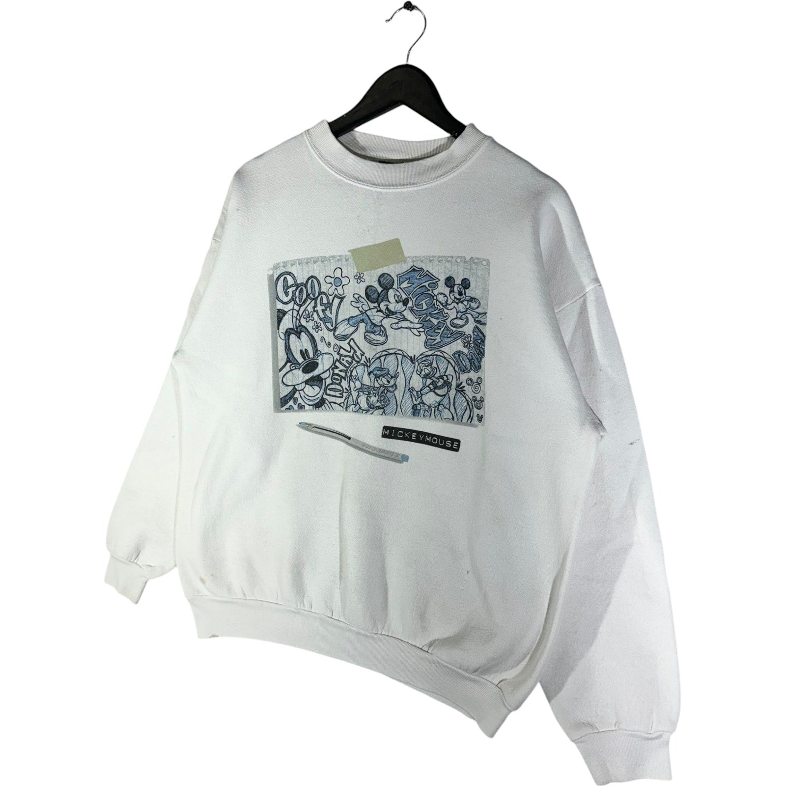 Vintage Mickey Mouse Illustration Crewneck