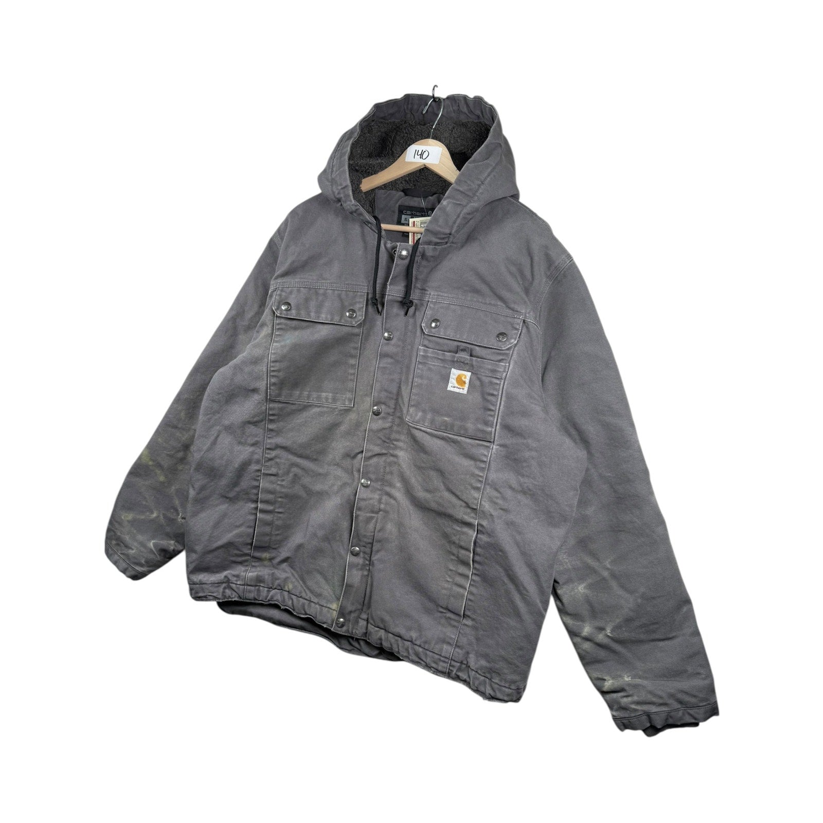 Vintage Carhartt Button Down Workwear Jacket