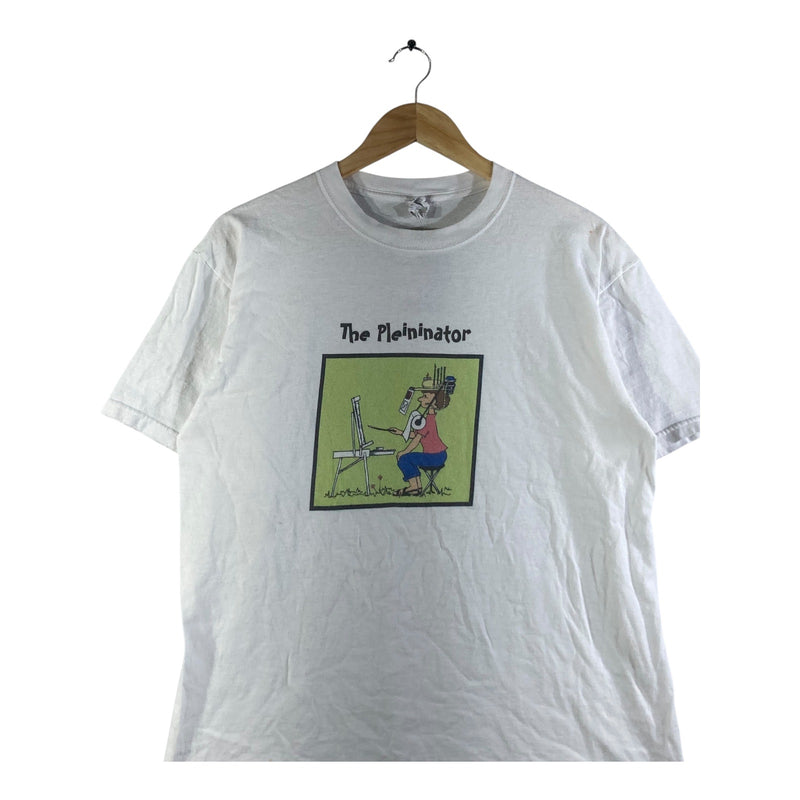 Vintage The Pleininator Cartoon Graphic T-Shirt