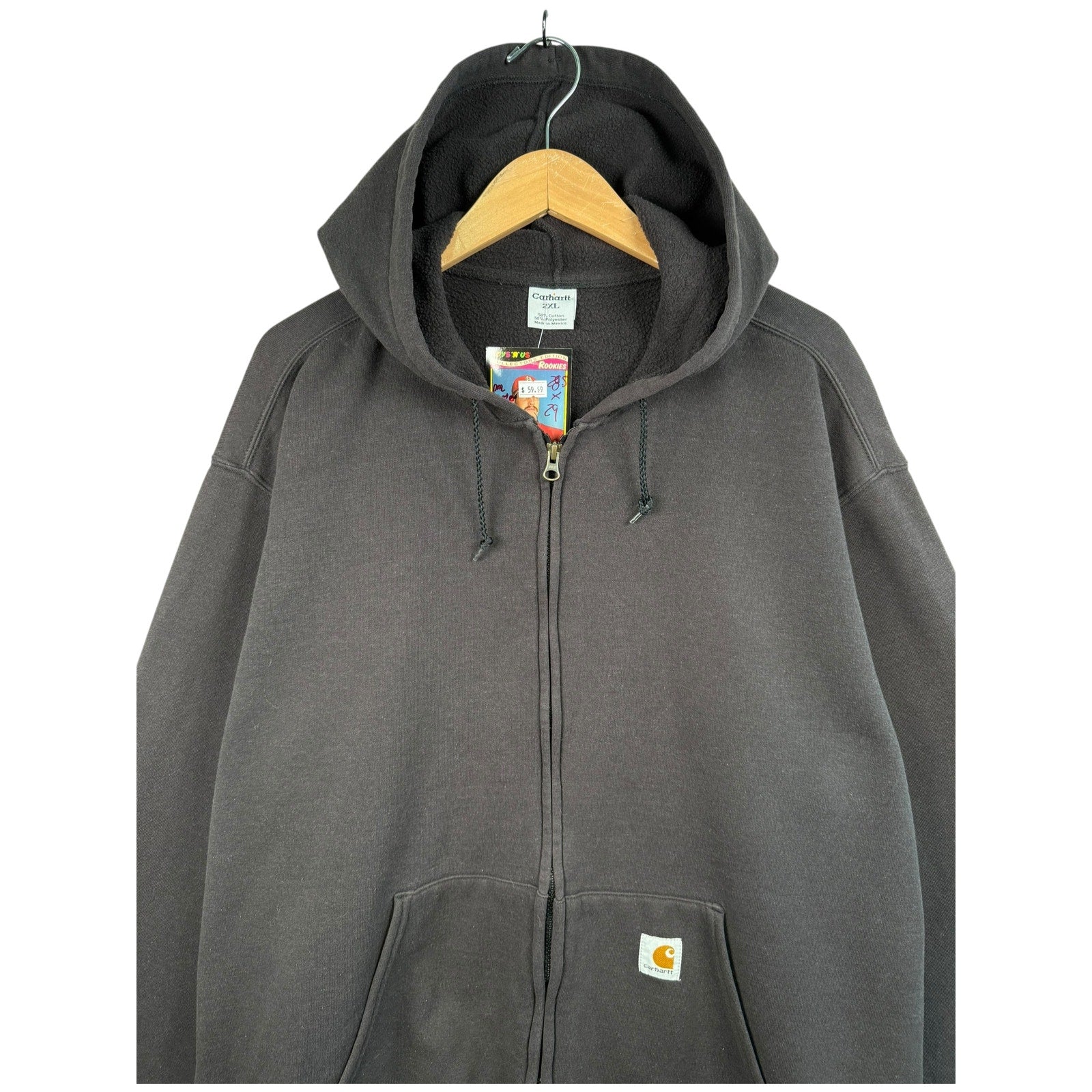 Vintage Carhartt Full Zip Drawstring Hoodie