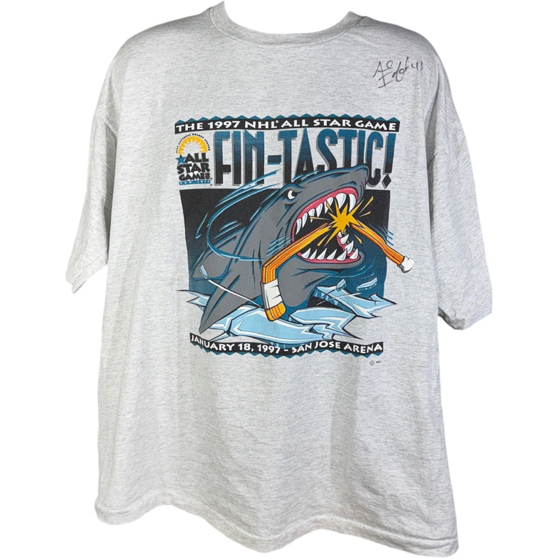 Vintage Logo Athletic Fintastic All Star Game NHL Tee 1997