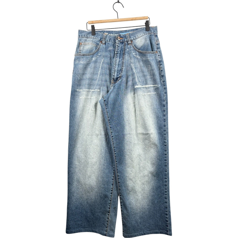 Vintage Azzure Wide Leg Denim Jeans 32x30