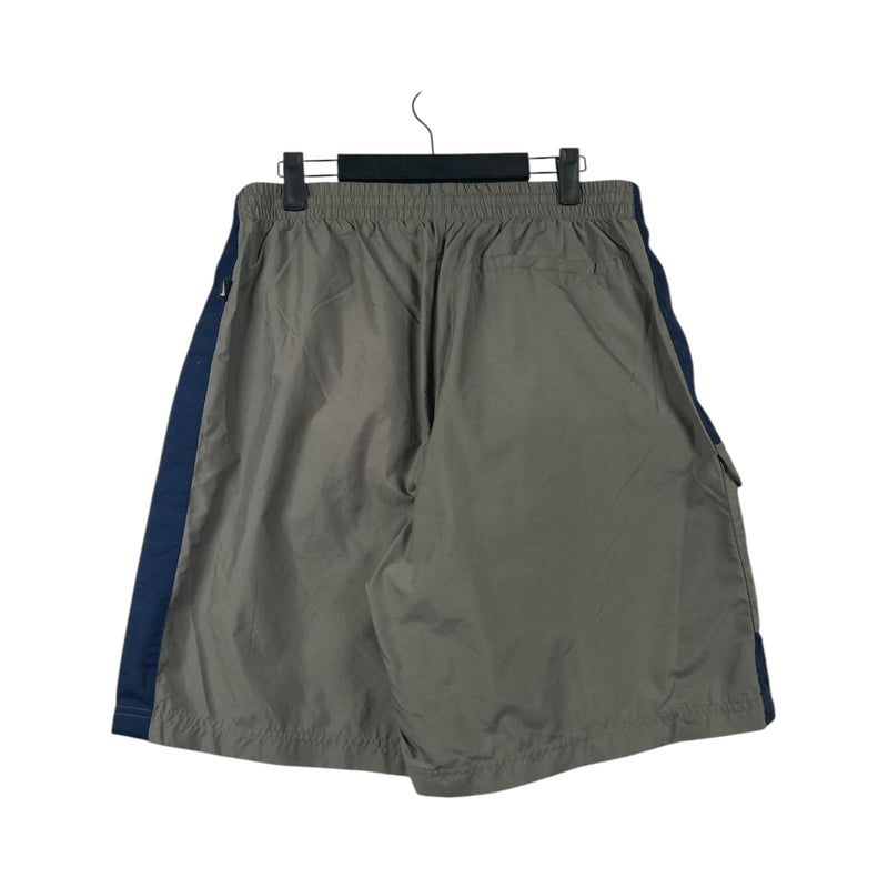 Vintage Nike Colorblock Workout Athletic Cargo Shorts