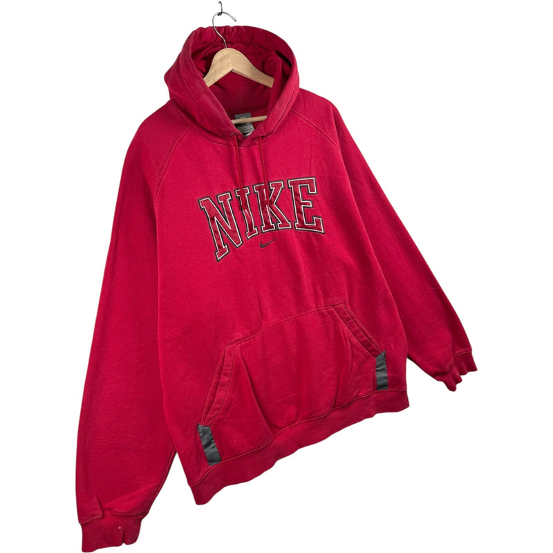 Vintage Nike Spell Out Embroidered Logo Hoodie