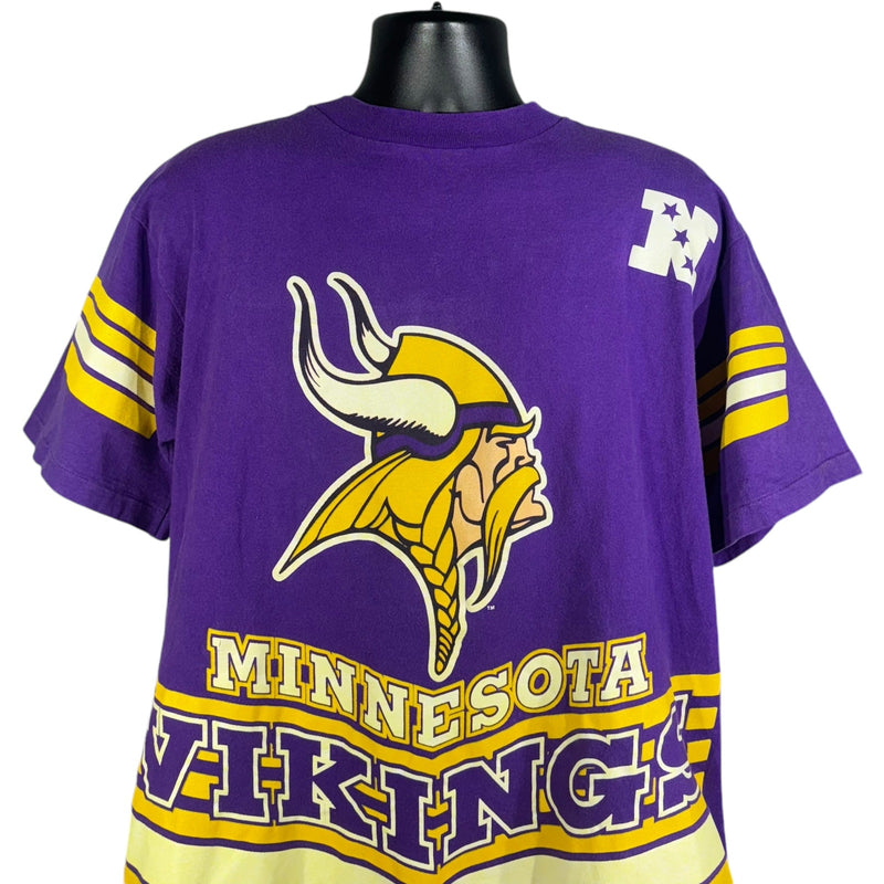 Vintage Salem Sportswear Minnesota Vikings Big Graphic Tee