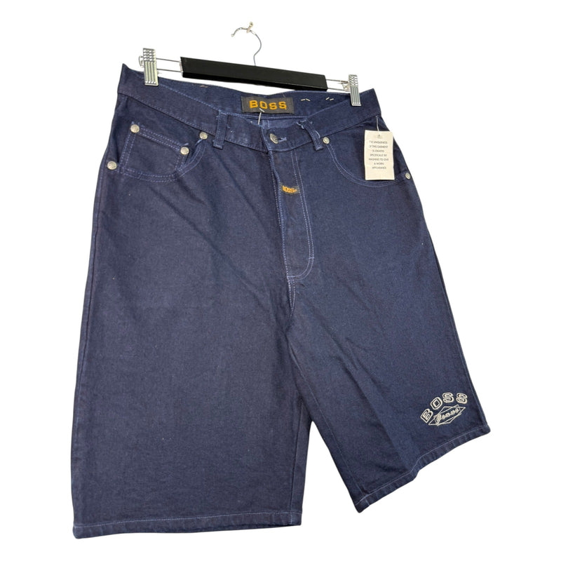 Vintage BOSS Denim Shorts NWT 33 x 11
