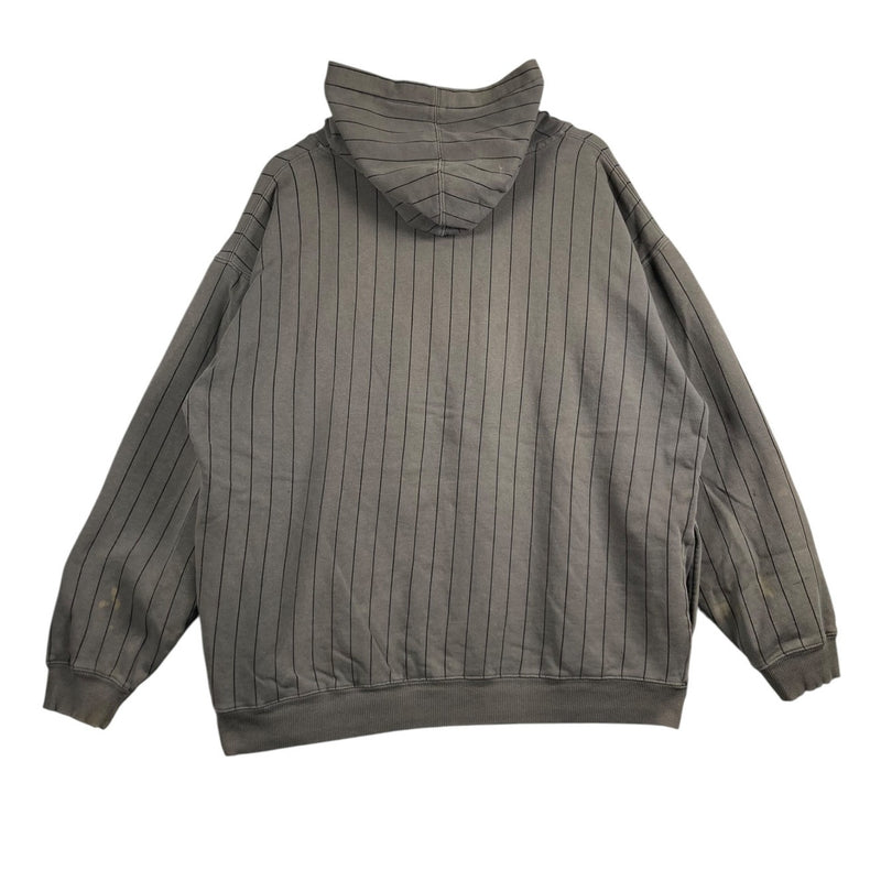 Vintage Ace of Spades Striped Graphic Hoodie
