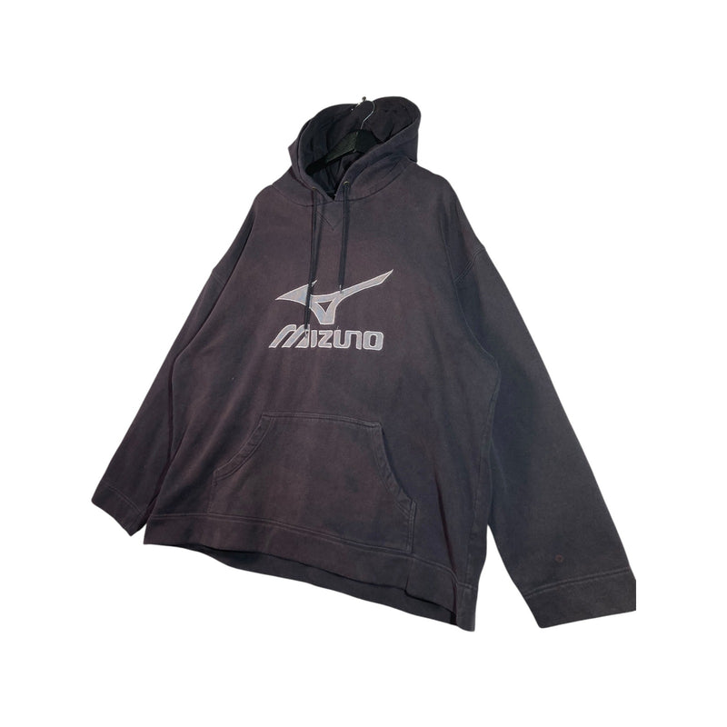 Vintage Mizuno Sweatshirt Drawstring Hoodie