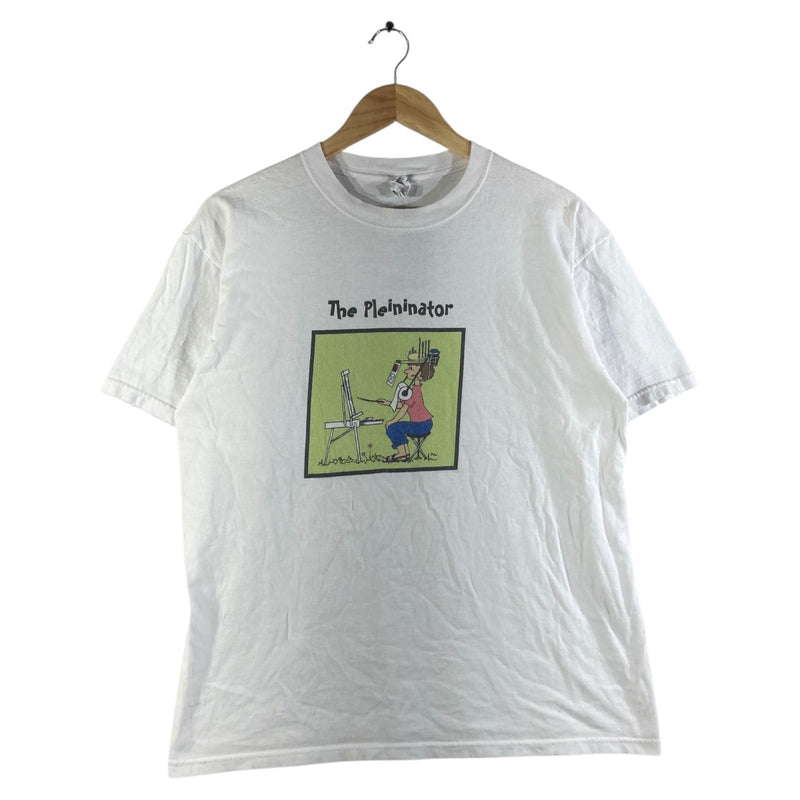 Vintage The Pleininator Cartoon Graphic T-Shirt