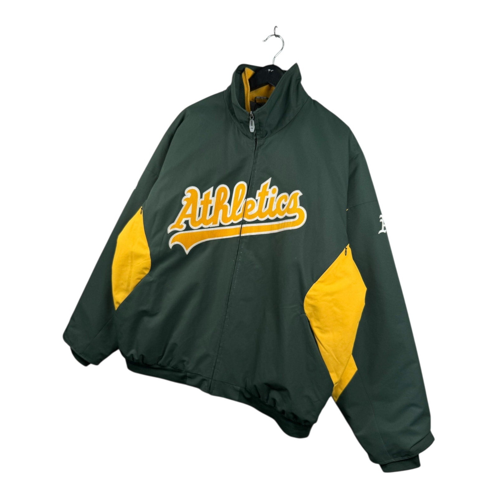 Vintage MLB Majestic Athletics Full Zip Varsity Jacket