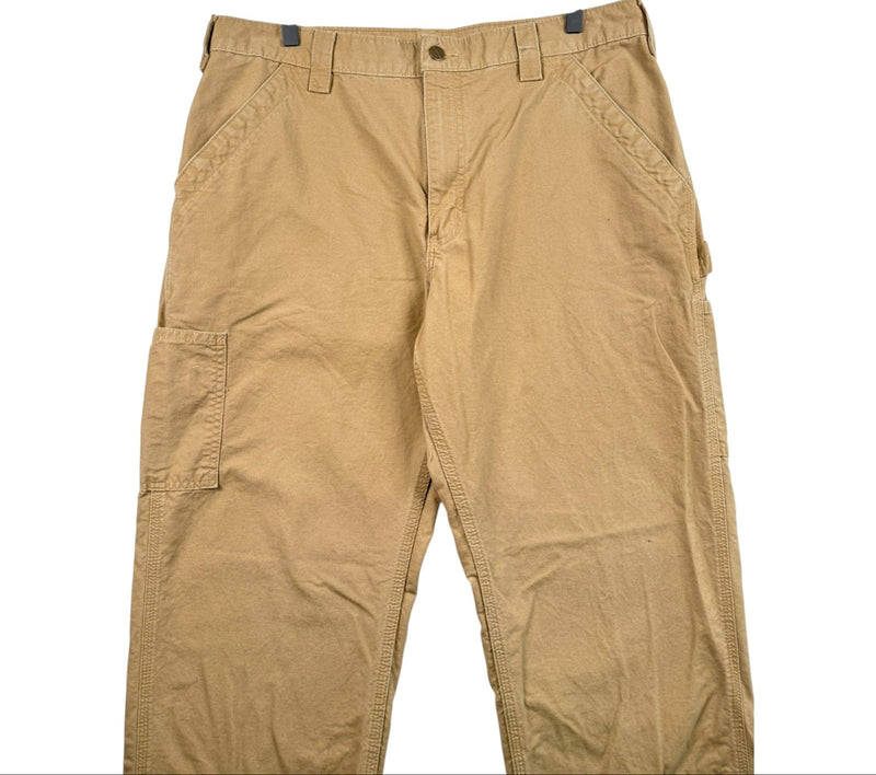 Vintage Carhartt Canvas Loose Work Cargo Pants 36