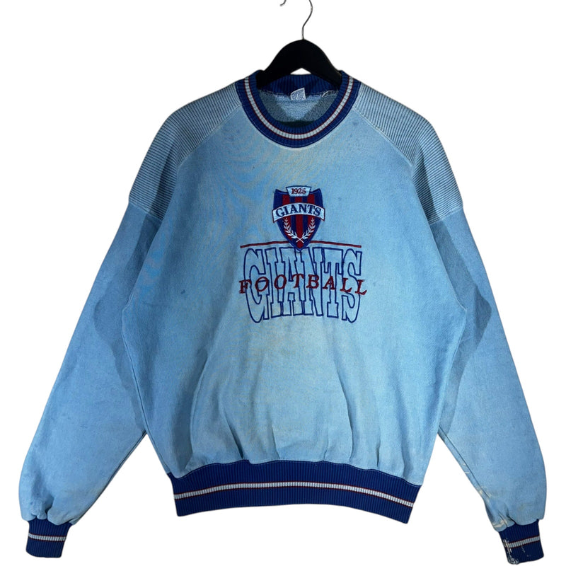 Vintage New York Giants Embroidered NFL Crewneck 90s