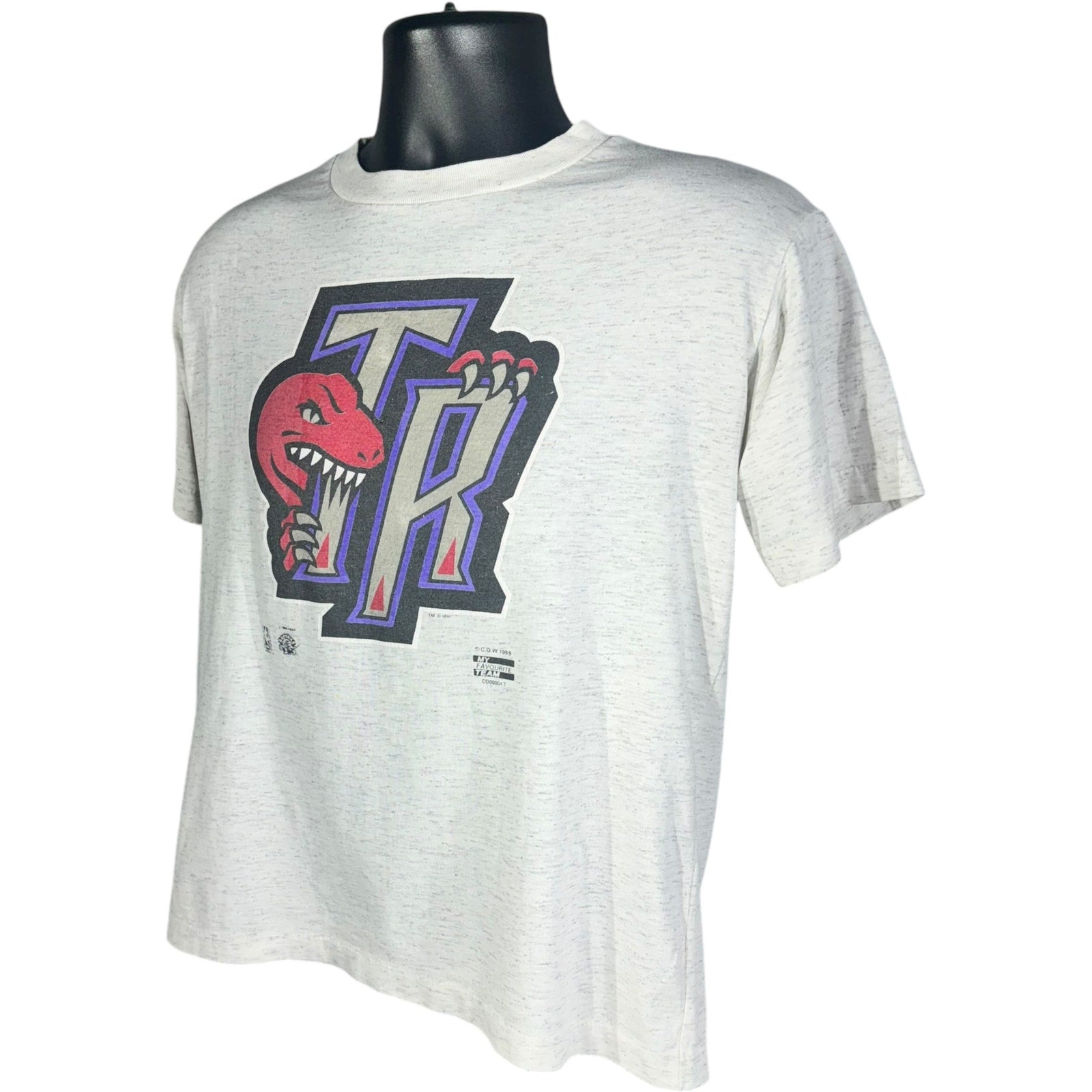 Vintage Toronto Raptors Logo Tee 1995