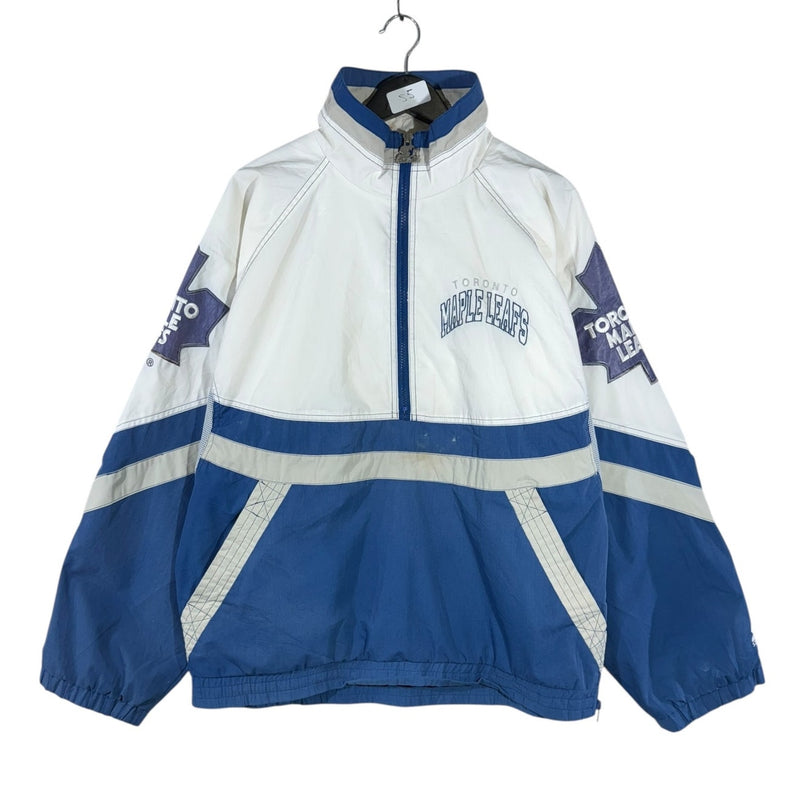 Vintage NHL Maple Leafs Toronto Hockey Anorak Jacket