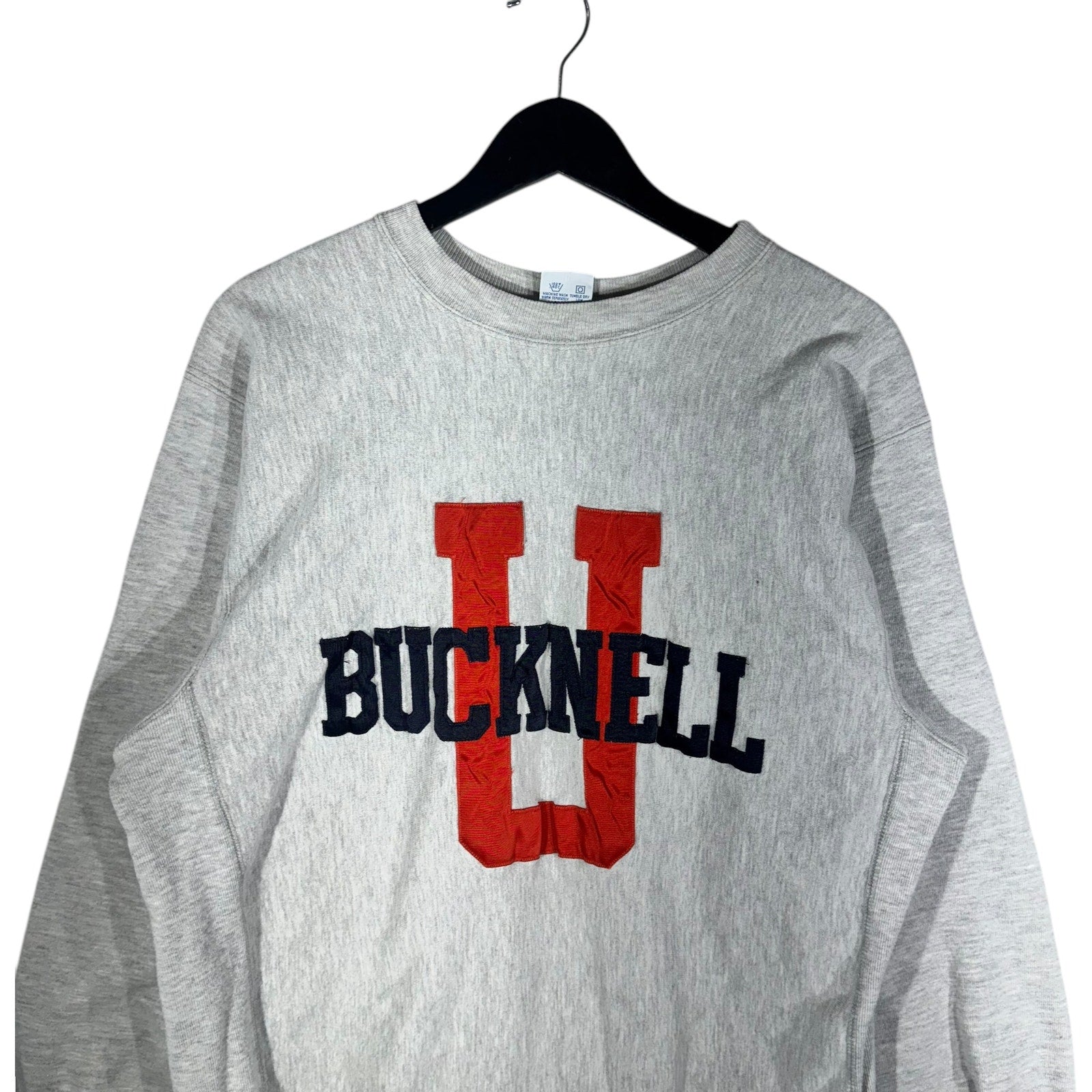 Vintage Champion Reverse Weave Bucknell University Spellout Crewneck