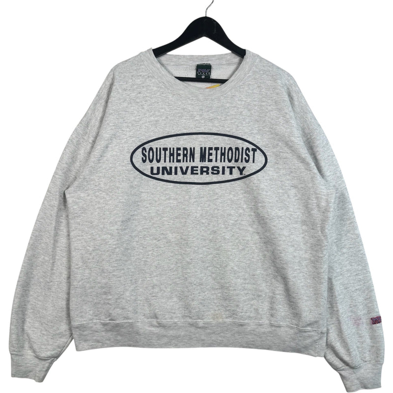 Vintage Southern Methodist University Spellout Crewneck