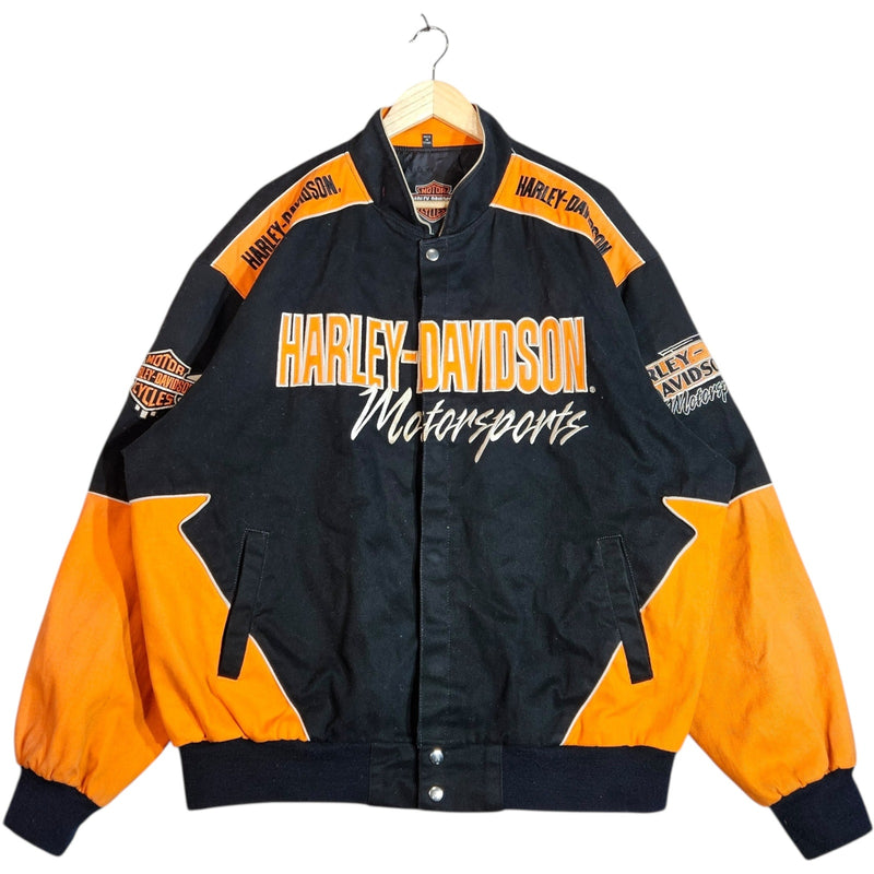 Vintage Harley Davidson Motorsports Bomber Jacket