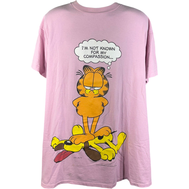 Vintage Garfield "I'm Not Known For My Compassion" Tee