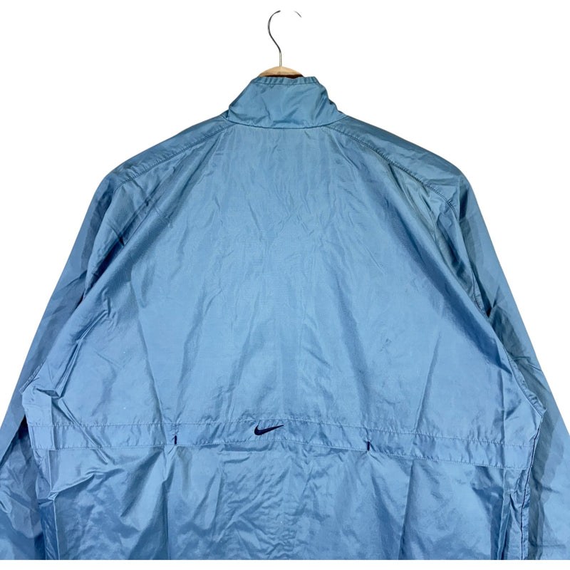 Vintage Nike Mini Metal Logo Full Zip Windbreaker