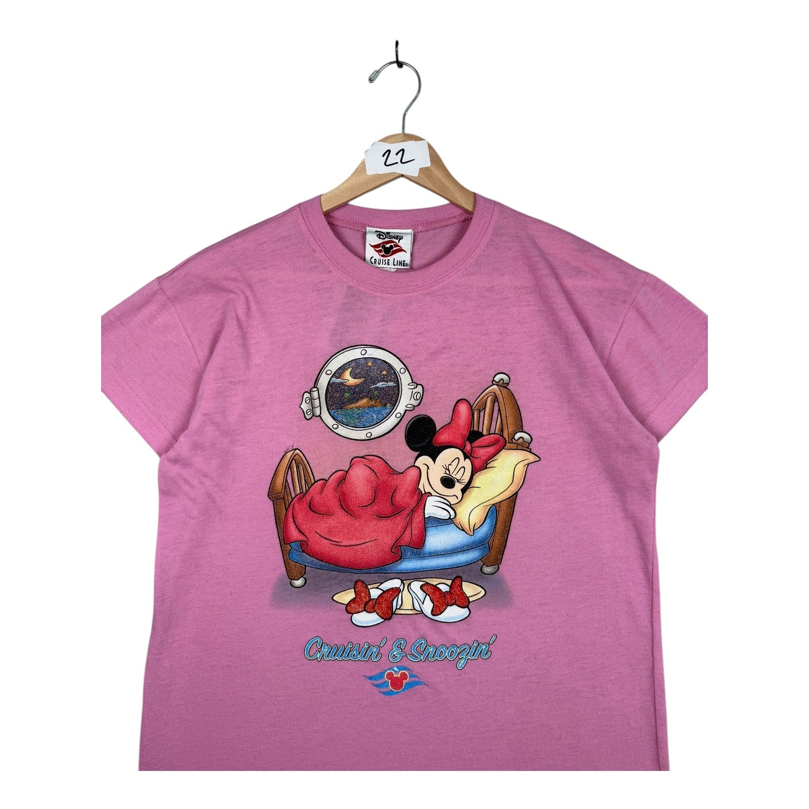 Vintage Disney Cruise Line Minnie Mouse Women's T-Shirt