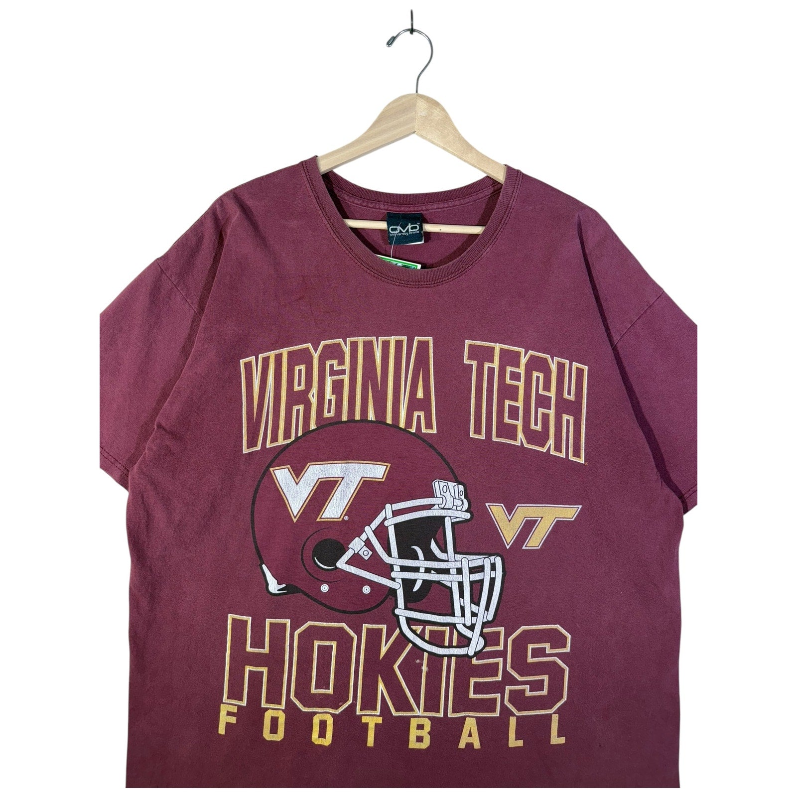 Vintage Virginia Tech Hokies Football T-Shirt