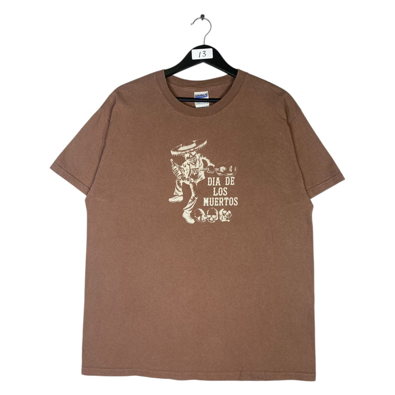 Vintage Gildan Dia De Los Muertos T-Shirt