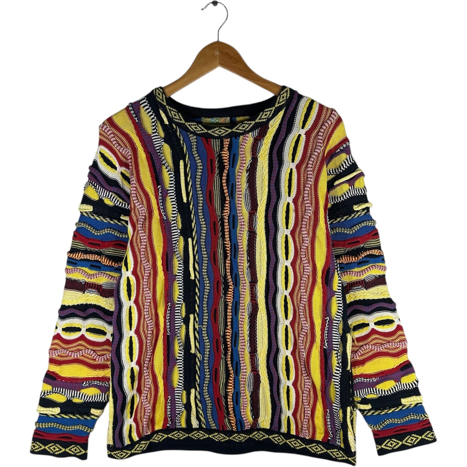 Vintage Coogi 3D Knit Sweater