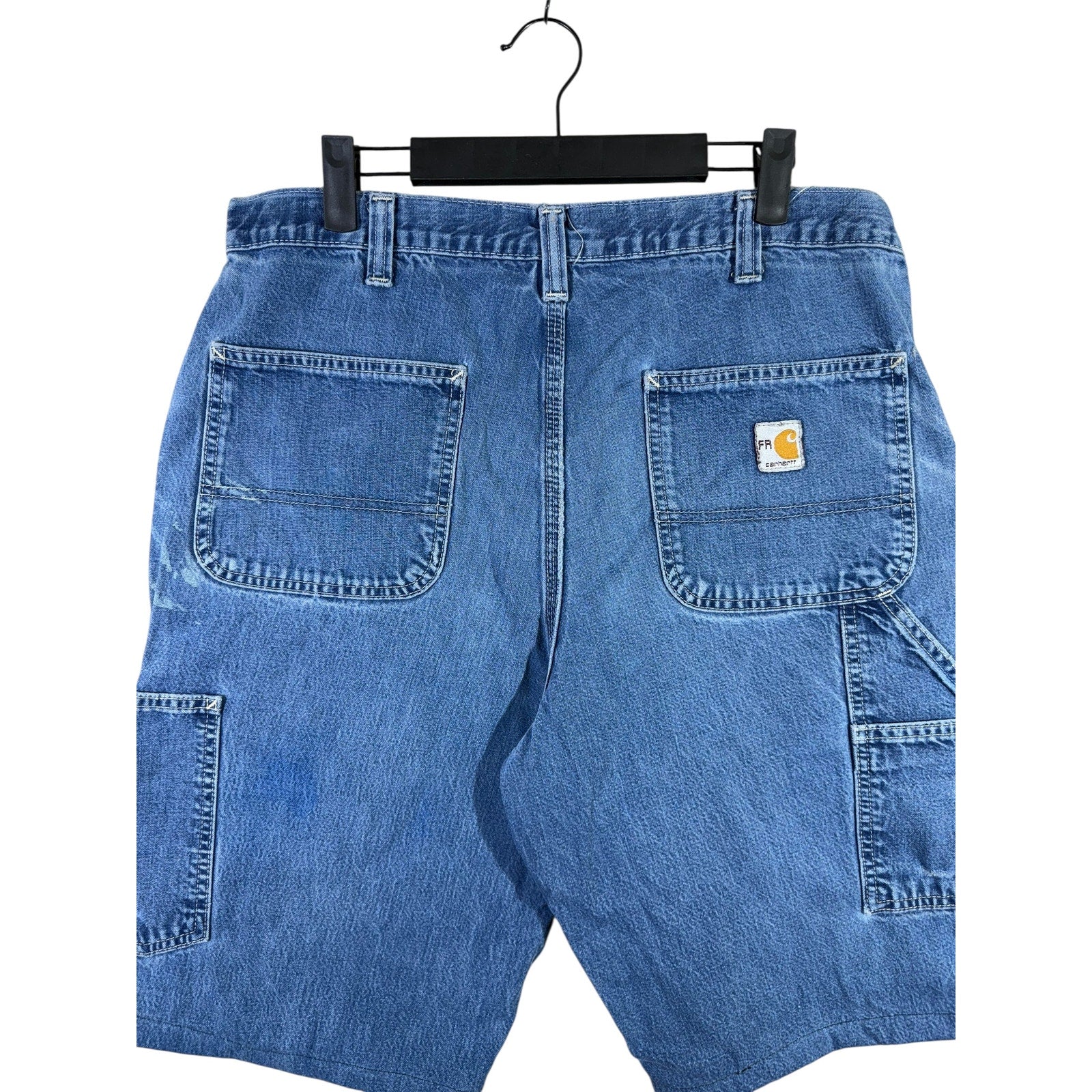 Vintage Carhartt Denim Carpenter Shorts 35
