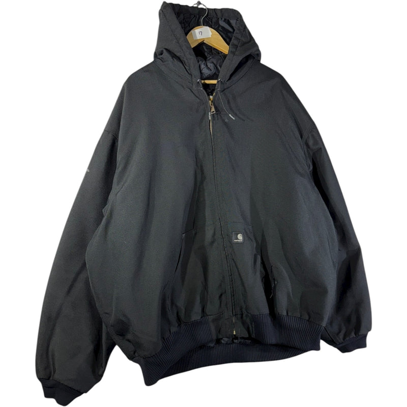 Vintage Carhartt Canvas Full Zip Hooded Workwear Jacket
