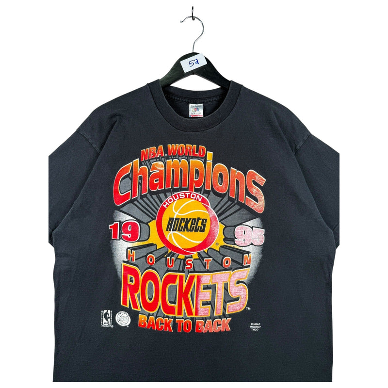 Vintage NBA World Champions Houston Rockets 1995 T-Shirt