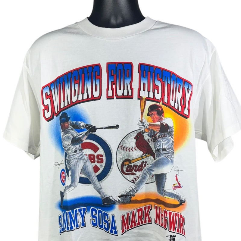 Vintage Sammy Sosa & Mark McGwire MLB Tee NWT