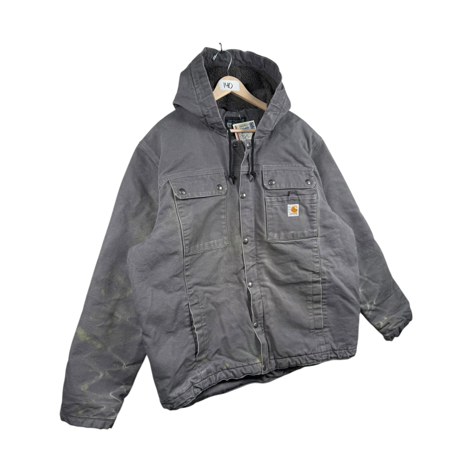 Vintage Carhartt Button Down Workwear Jacket