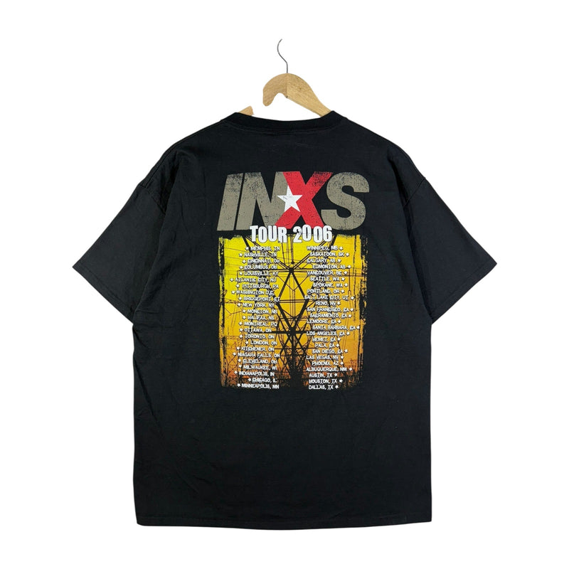 Vintage INXS Rock Band Tour 2006 T-Shirt