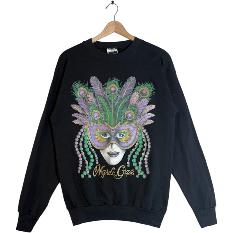 Vintage Tultex Mardi Gras Crewneck