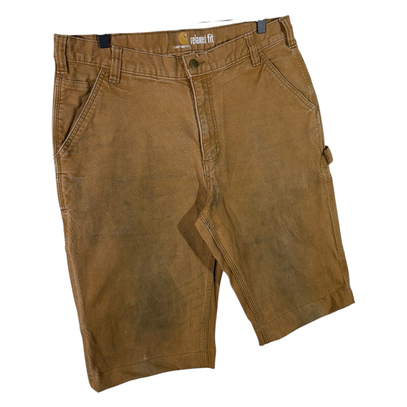Vintage Carhartt Relaxed Fit Carpenter Work Shorts 36