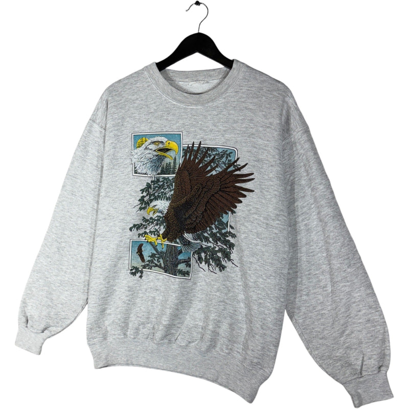 Vintage Bald Eagle Nature Crewneck