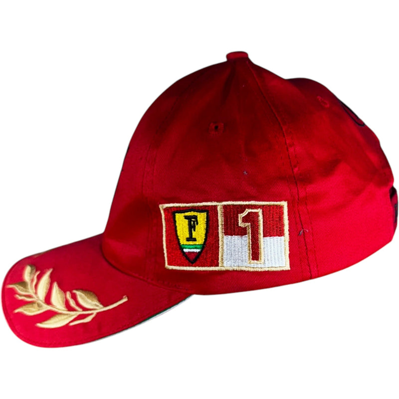 Vintage Formula 1 Ferarri Velcro Strapback Hat