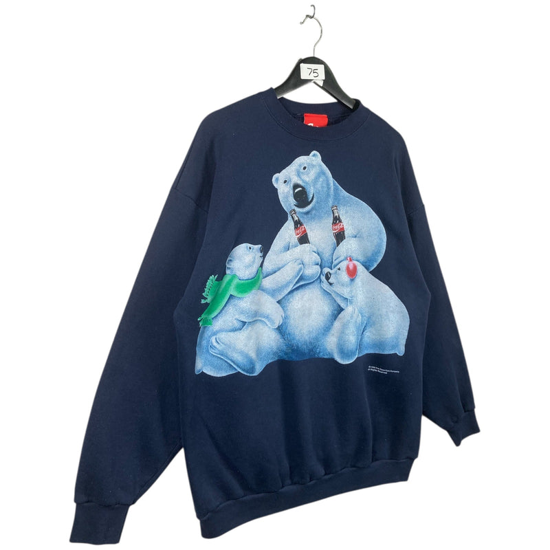 Vintage Coca Cola Coke Polar Bear Crewneck