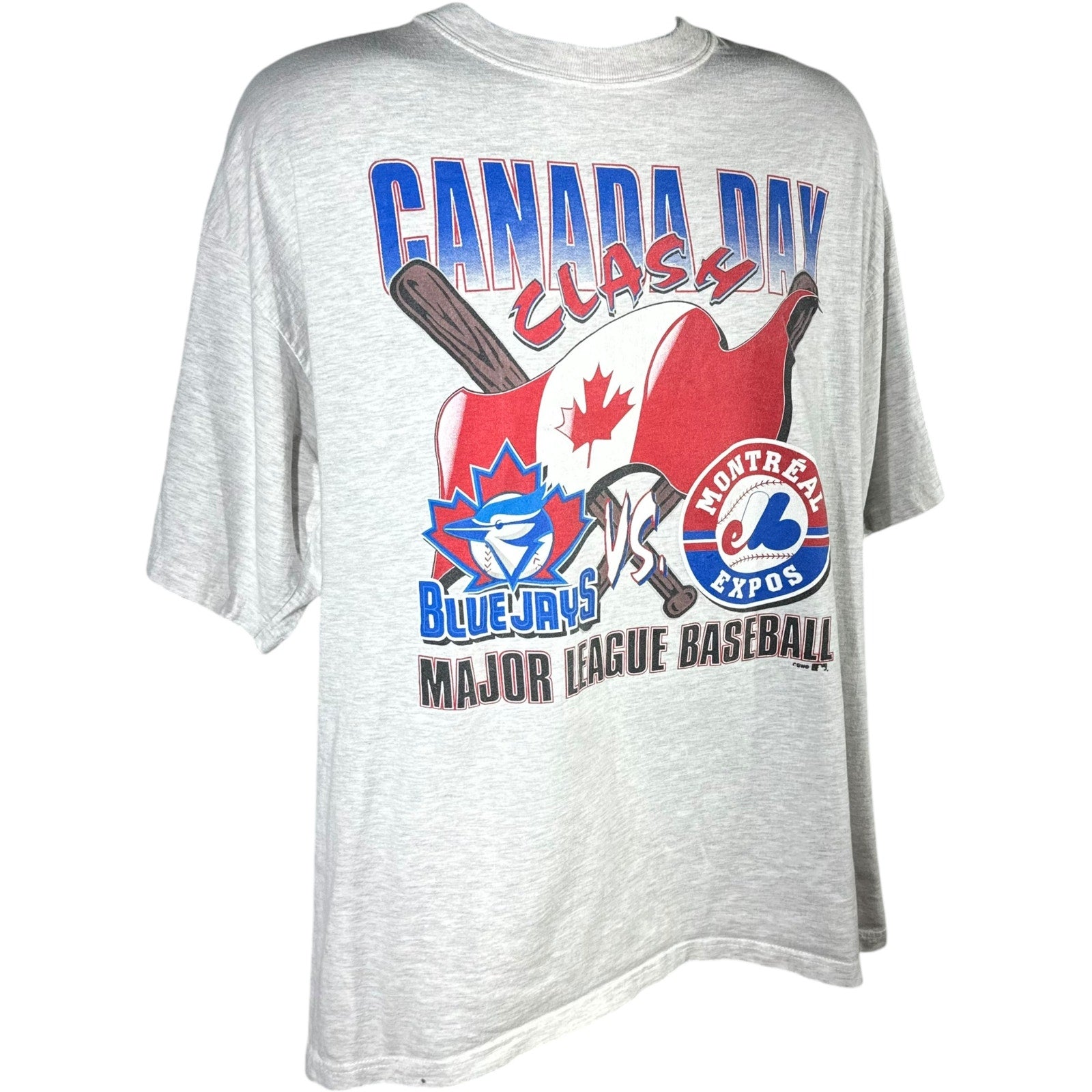 Vintage Toronto Blue Jays vs. Montreal Expos "Canadian Day Clash" Tee