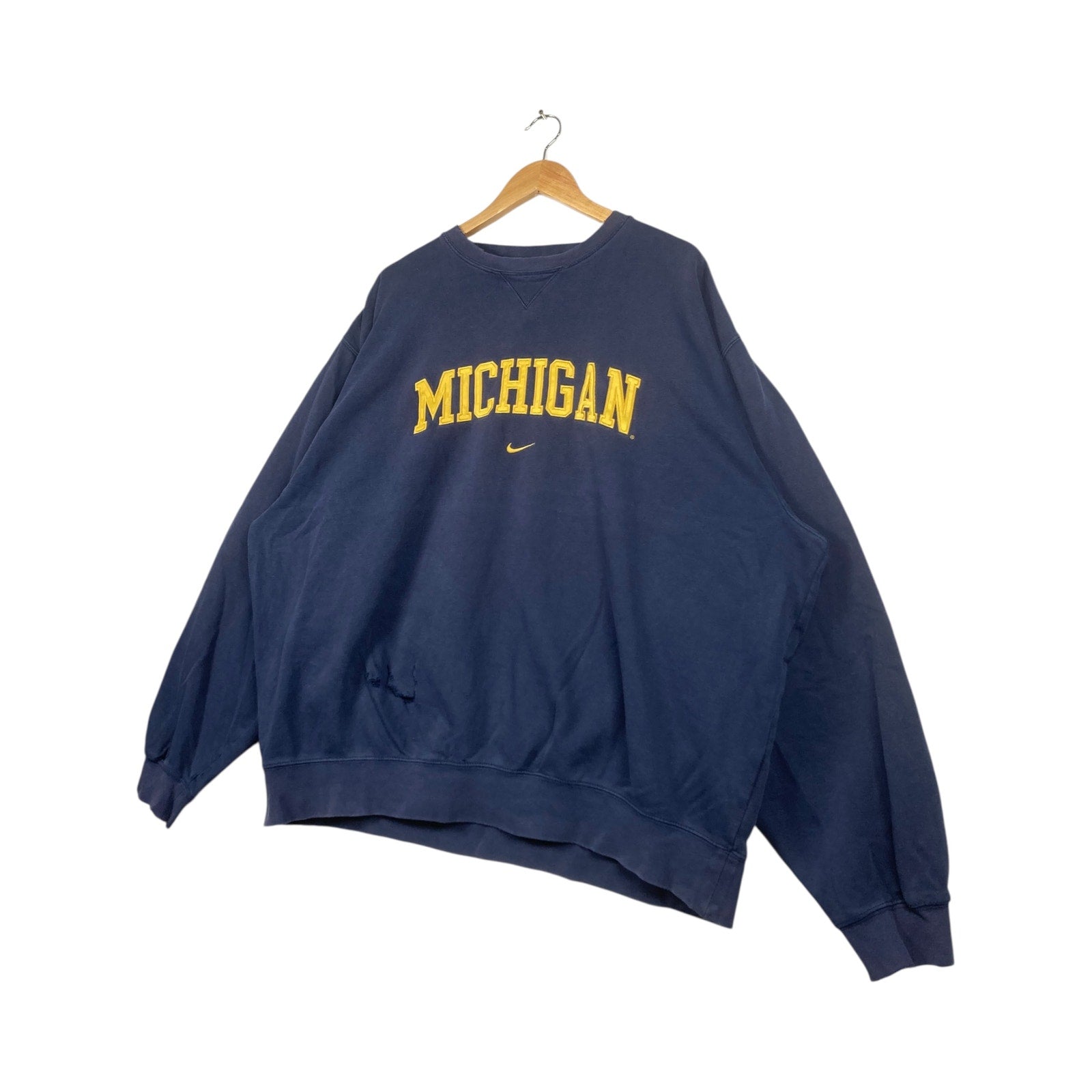 Vintage Michigan Spellout Crewneck