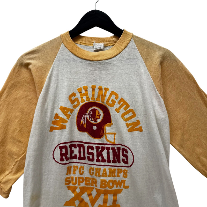 Vintage Youth Washington Redskins 3/4 Sleeve Super Bowl 1983 Tee