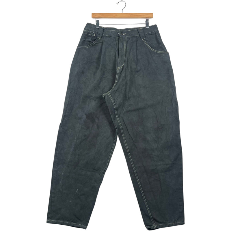 Vintage Knockout Jeans Bagy Denim 34x32