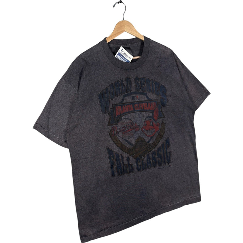 Vintage Atlanta Cleveland World Series Fall Classic MLB Tee