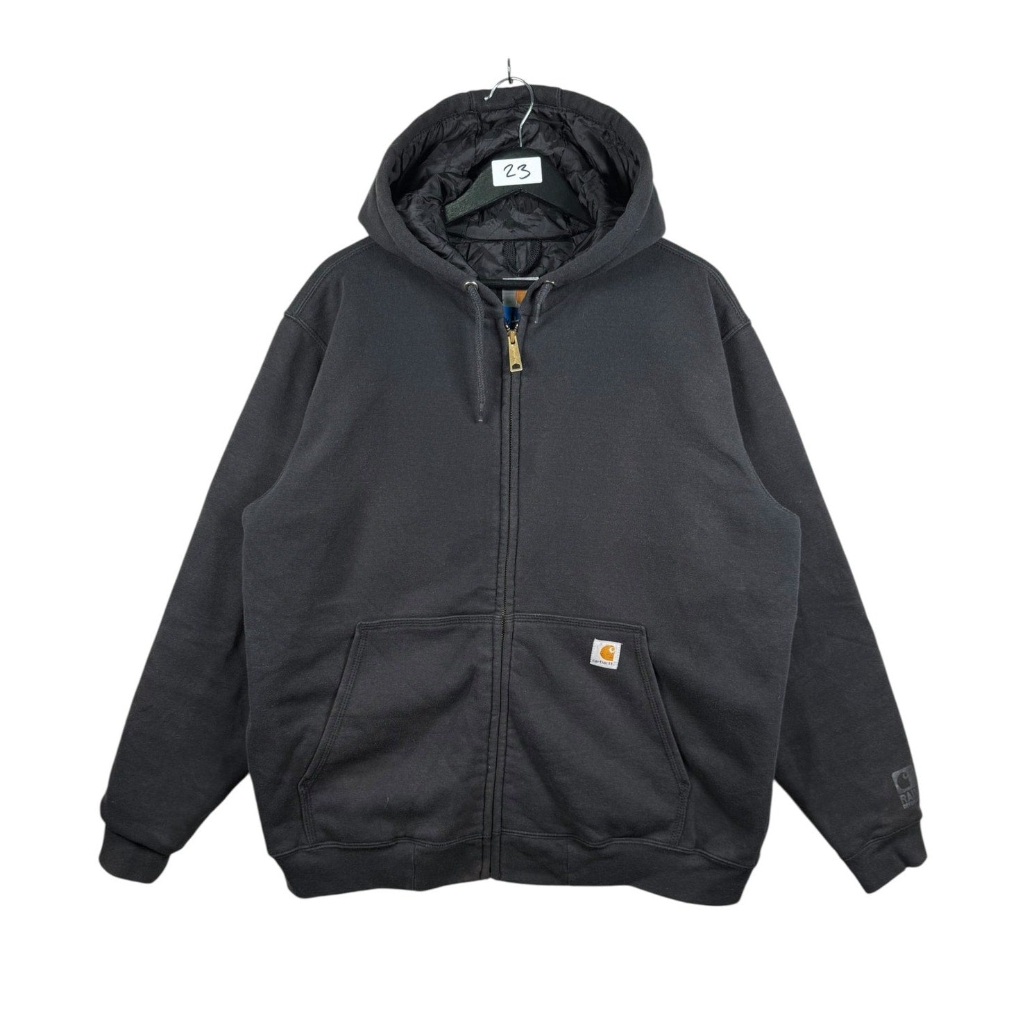 Vintage Carhartt Lined Full Zip Bomber Workwear Jacket