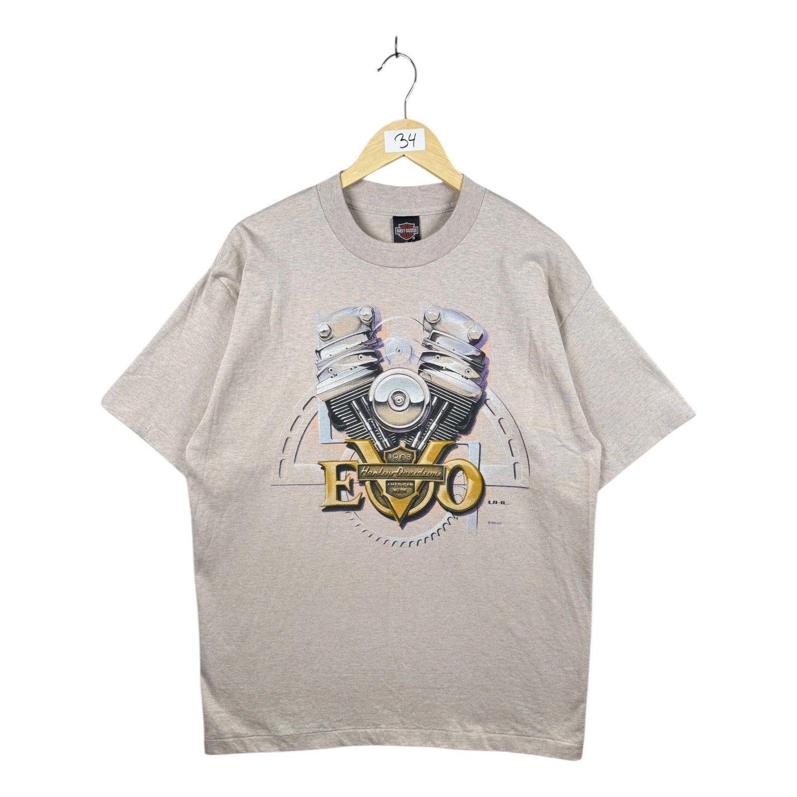 Vintage Harley Davidson EVO Cycle Center T-Shirt