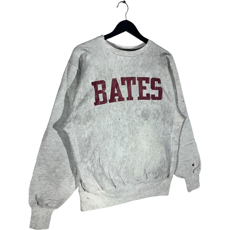 Vintage Bates College Champion Reverse Weave Crewneck