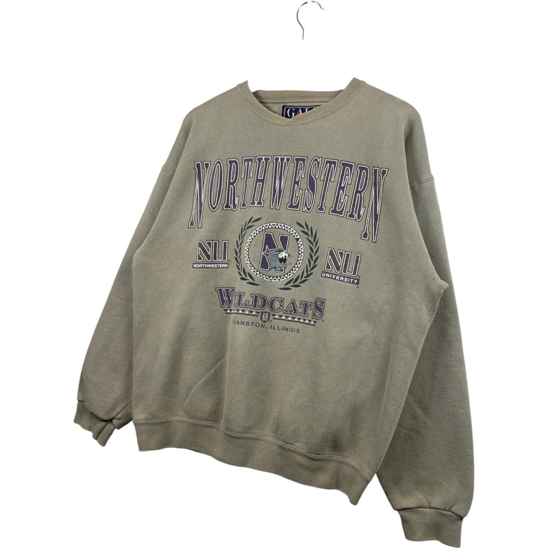 Vintage Northwestern University Wildcats Sweatshirt Crewneck